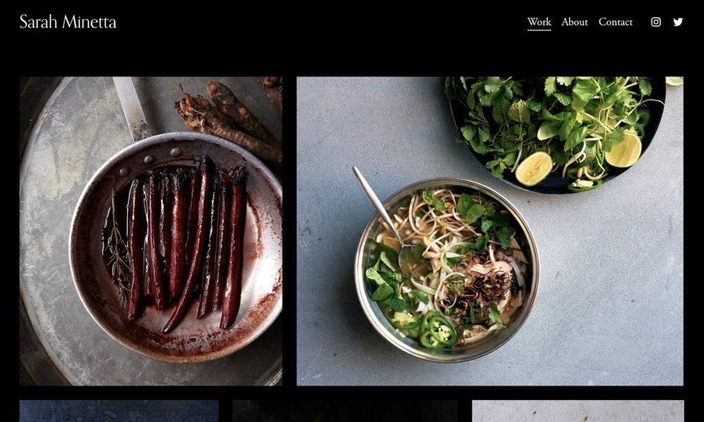 popular website trends for photographers